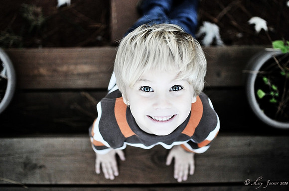 My blue eyed angel